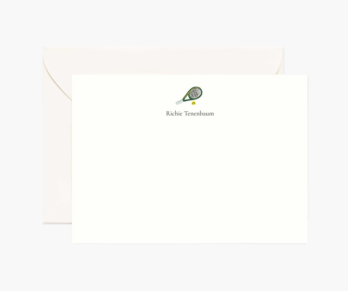Activities Personalized Stationery - Tennis