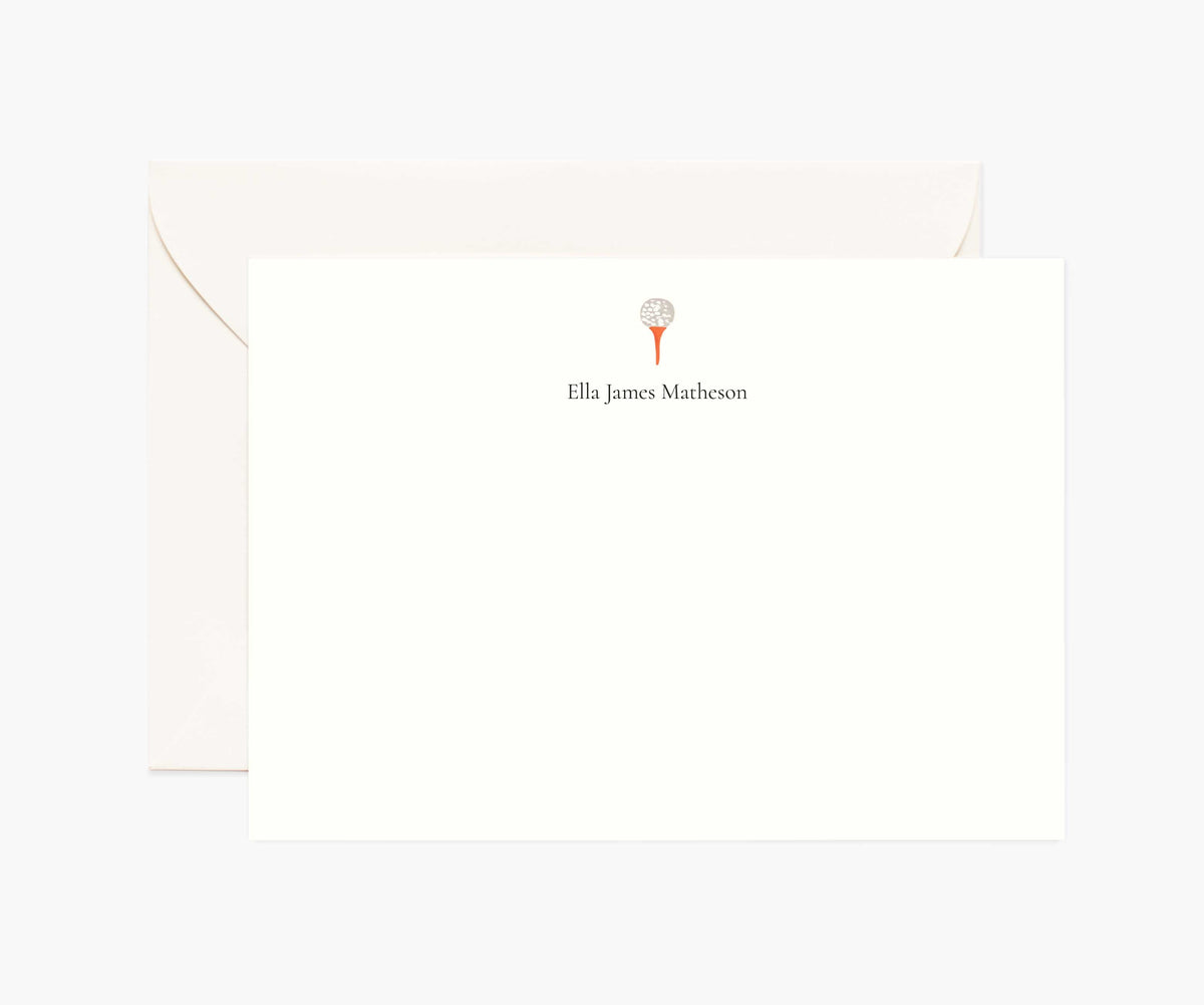 Activities Personalized Stationery - Golf