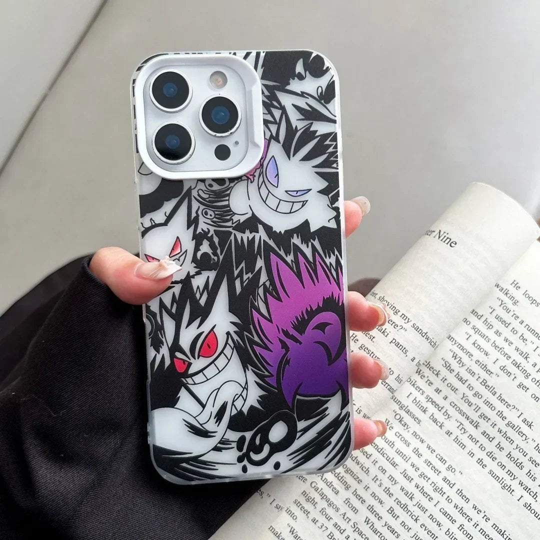Cute Pokemons Gengar Phone Case For iPhone