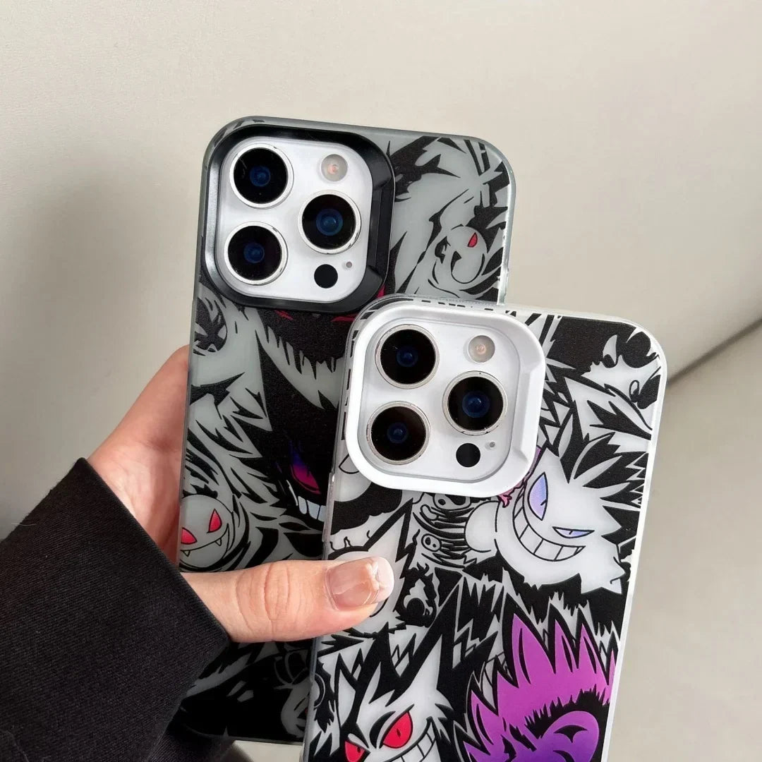Cute Pokemons Gengar Phone Case For iPhone