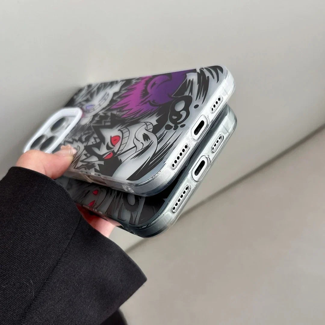 Cute Pokemons Gengar Phone Case For iPhone