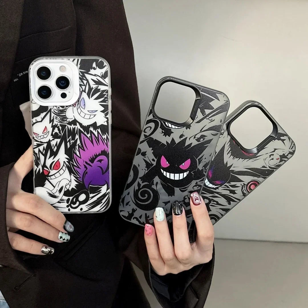 Cute Pokemons Gengar Phone Case For iPhone