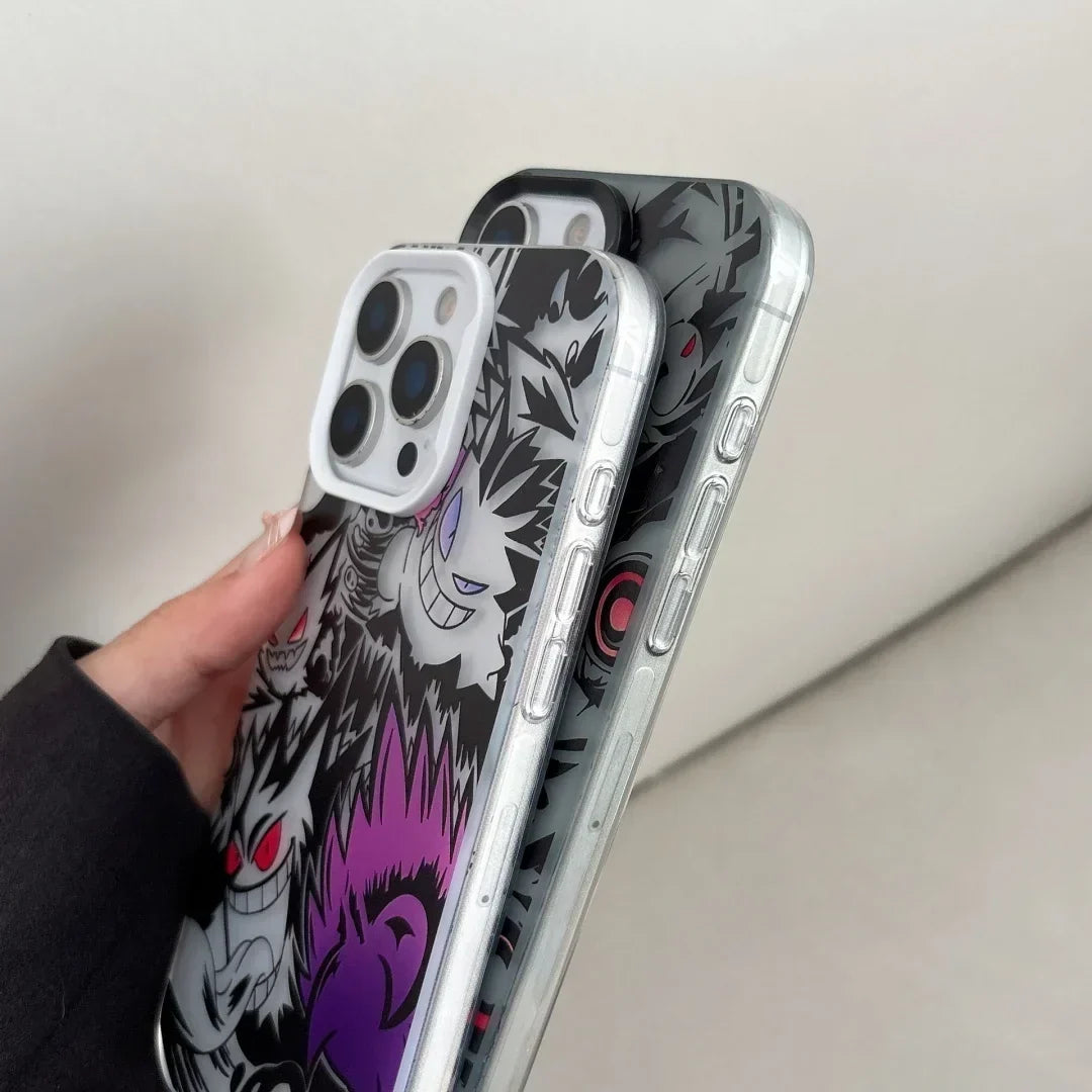 Cute Pokemons Gengar Phone Case For iPhone