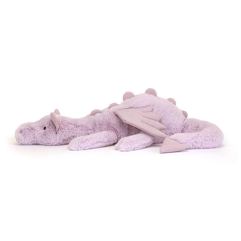 Jellycat Plush Lavender Dragon 50cm
