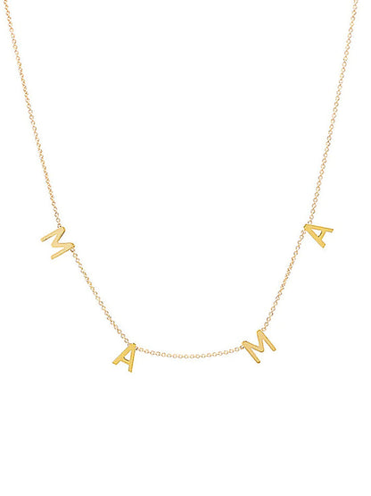 "MAMA" Charm Necklace