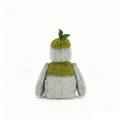 Cute Moss Forest Creature Plush Toy, Soft Fluffy Leaf‑Head Stuffed Monster Doll, Cuddly Collectible Gift for Kids & Plush Lovers