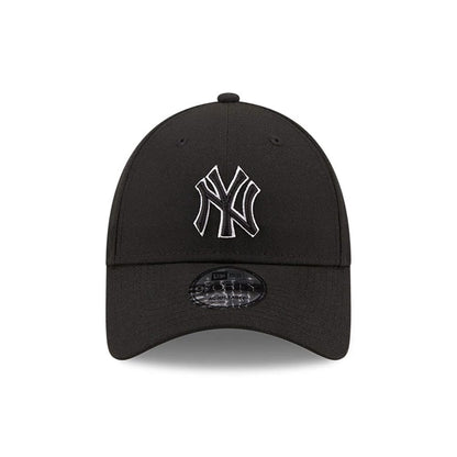 New York Yankees Pop Outline Black 9FORTY Cap