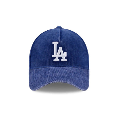 Dodgers MLB Snow Wash Cord Dark Blue 59FORTY A-Frame Fitted Cap