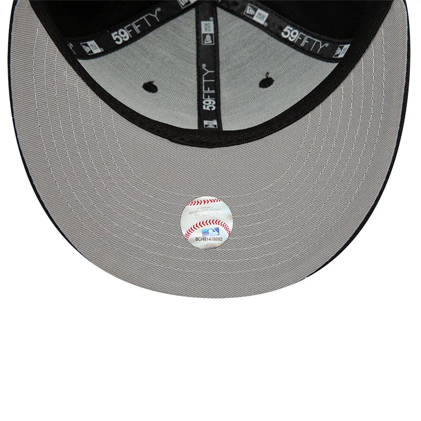 Atlanta Braves MLB Black Low Profile 59FIFTY Fitted Cap