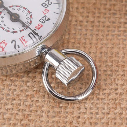 Mechanical Stop Watch, SXJ504 Handheld Sports Chronograph Alarm Mechanical Stopwatch Running Timer, for Sports Referee Running Cycling Count Timer