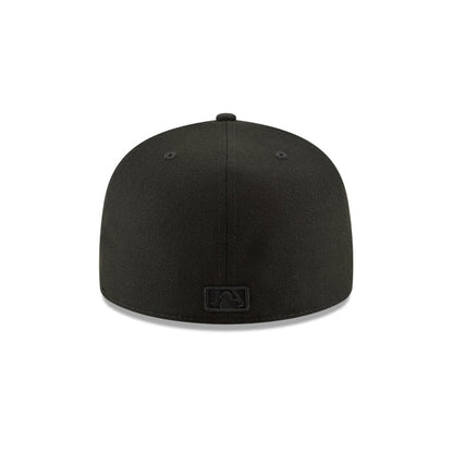 Los Angeles Dodgers Blackout Basic 59FIFTY Fitted Hat