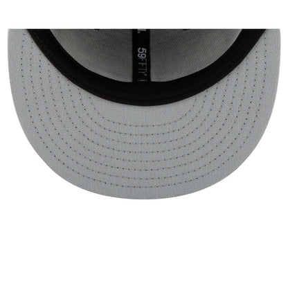 Los Angeles Dodgers Whiteout Basic 59FIFTY Fitted Hat