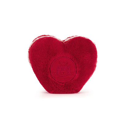 Jellycat Amuseables Colette Heart Macaron Red