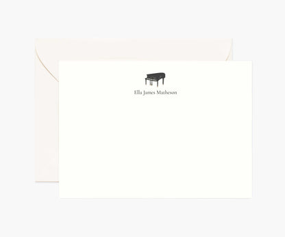 Arts Personalized Stationery  - Piano