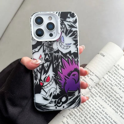Cute Pokemons Gengar  Phone Case For iPhone