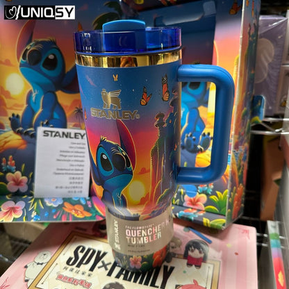 Stanley Stitch Sapphire Blue 40 OZ Tumbler - Limited Edition