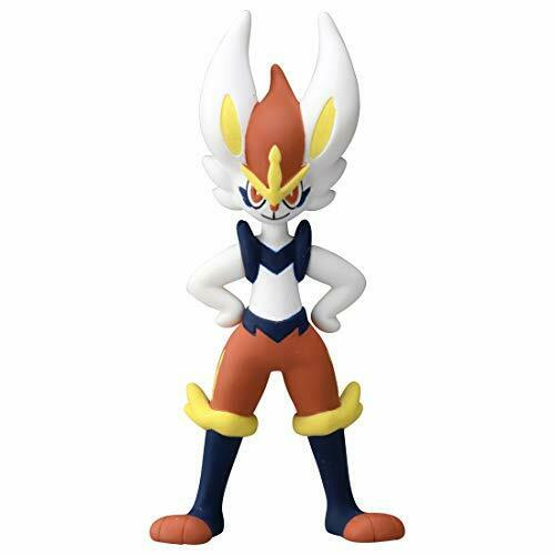 Takara Tomy Monster Collection Ms-35 Cinderace Character Toy