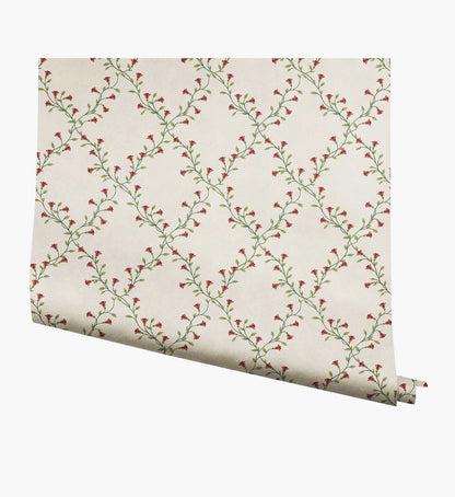 Bellflower Wallpaper - Beige