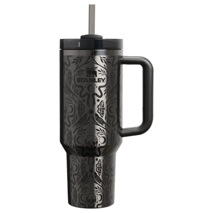 Stanley Halloween Quencher ® H2.0 FlowState™ Tumbler 40 OZ Deadly Damask