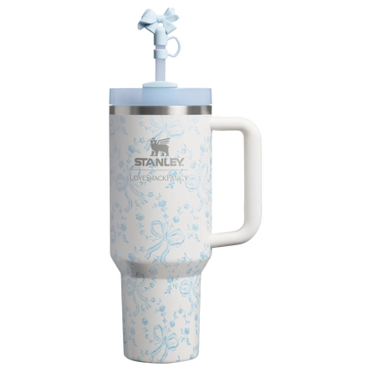 Stanley 1913 x LoveShackFancy Holiday Quencher® H2.0 FlowState™ Tumbler | 40 OZ