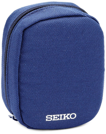 `Seiko Solar Interval Timer Sports Stopwatch SVAJ101, Silver Slim Lightweight, No Battery Replacement Required
